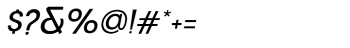 Naxotek Italic Font OTHER CHARS