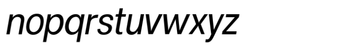 Naxotek Italic Font LOWERCASE
