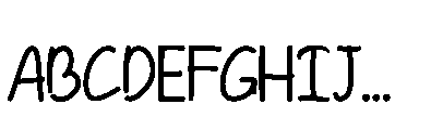 Naya Font UPPERCASE