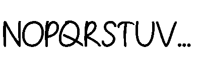 Naya Font UPPERCASE