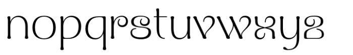 Naylira Extra Light Font LOWERCASE