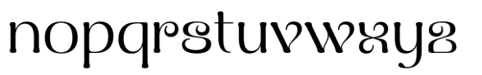 Naylira Light Font LOWERCASE