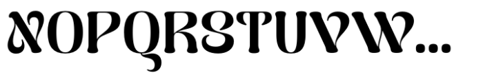 Naylira Medium Font UPPERCASE