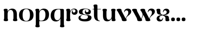 Naylira Medium Font LOWERCASE