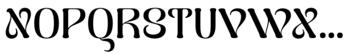 Naylira Regular Font UPPERCASE