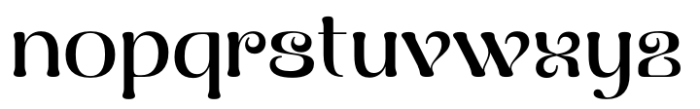 Naylira Regular Font LOWERCASE