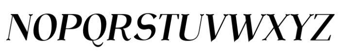 Nazalea Black Italic Font UPPERCASE