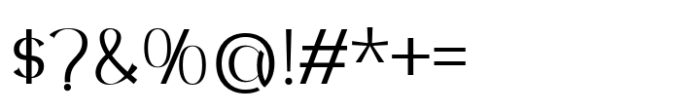 Nazalea Extra Light Font OTHER CHARS