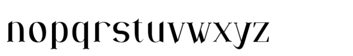 Nazalea Medium Font LOWERCASE