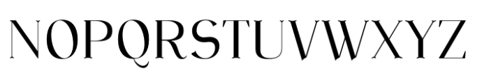 Nazalea Regular Font UPPERCASE