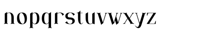 Nazalea Semi Bold Font LOWERCASE