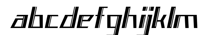Nadoor-BoldItalic Font LOWERCASE