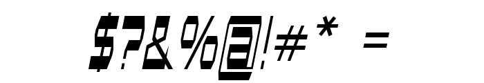 Namino-Italic Font OTHER CHARS