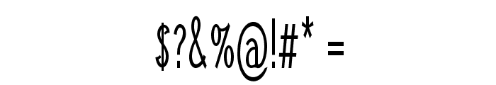 Nana-ExtracondensedBold Font OTHER CHARS
