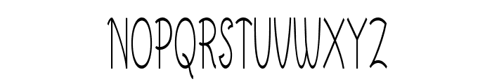 Nana-ExtracondensedRegular Font UPPERCASE
