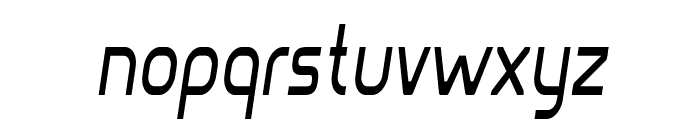 Nanton-CondensedItalic Font LOWERCASE