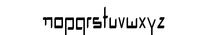 Narxus-CondensedRegular Font LOWERCASE