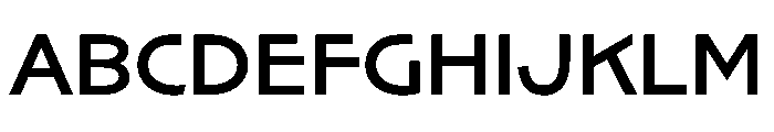 NaNArchyOFF Medium Font UPPERCASE