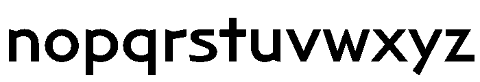 NaNArchyOFF Medium Font LOWERCASE