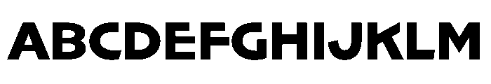 NaNArchyOFFTRIAL Black Font UPPERCASE