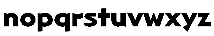 NaNArchyOFFTRIAL Black Font LOWERCASE