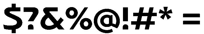 NaNArchyOFFTRIAL Bold Font OTHER CHARS