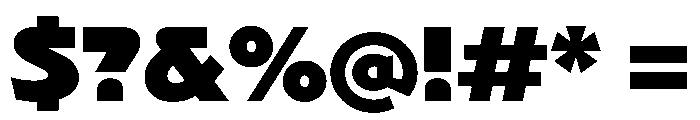 NaNArchyOFFTRIAL ExtraBlack Font OTHER CHARS
