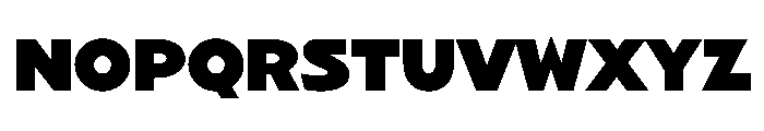NaNArchyOFFTRIAL ExtraBlack Font UPPERCASE