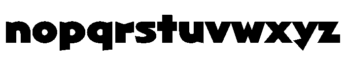 NaNArchyOFFTRIAL ExtraBlack Font LOWERCASE