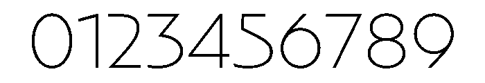 NaNArchyOFFTRIAL ExtraLight Font OTHER CHARS