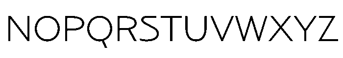 NaNArchyOFFTRIAL Light Font UPPERCASE