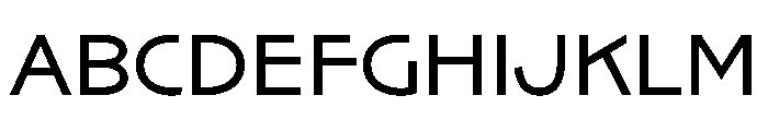 NaNArchyOFFTRIAL Regular Font UPPERCASE