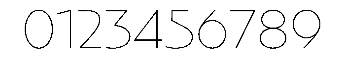 NaNArchyOFFTRIAL Thin Font OTHER CHARS