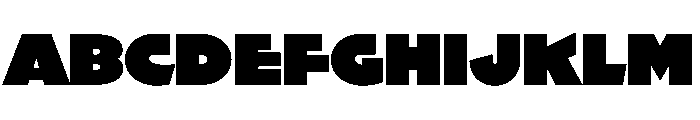 NaNArchyOFFTRIAL Ultra Font UPPERCASE