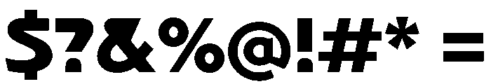 NaNArchyONTRIAL Black Font OTHER CHARS