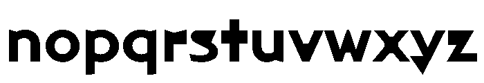NaNArchyONTRIAL Bold Font LOWERCASE