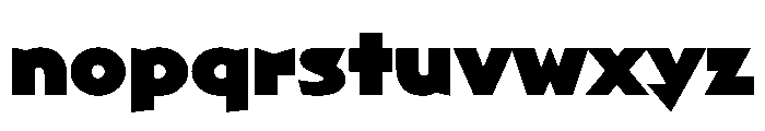 NaNArchyONTRIAL ExtraBlack Font LOWERCASE