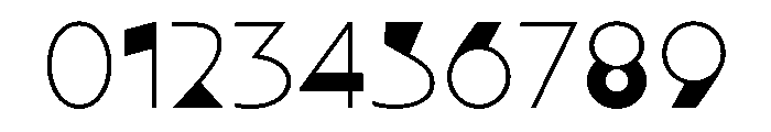 NaNArchyONTRIAL ExtraLight Font OTHER CHARS