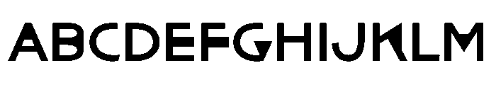 NaNArchyONTRIAL Medium Font UPPERCASE