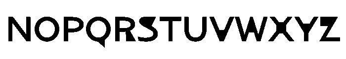 NaNArchyONTRIAL Medium Font UPPERCASE