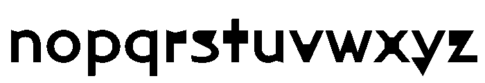 NaNArchyONTRIAL Medium Font LOWERCASE