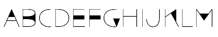 NaNArchyONTRIAL Thin Font UPPERCASE