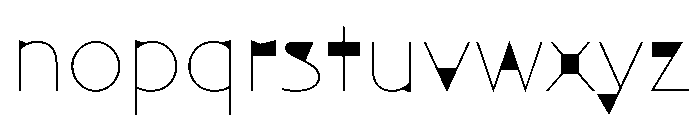 NaNArchyONTRIAL Thin Font LOWERCASE