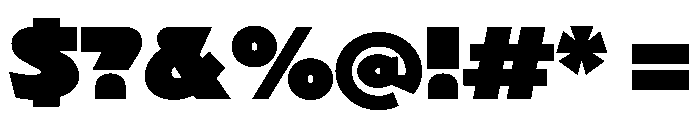 NaNArchyONTRIAL Ultra Font OTHER CHARS