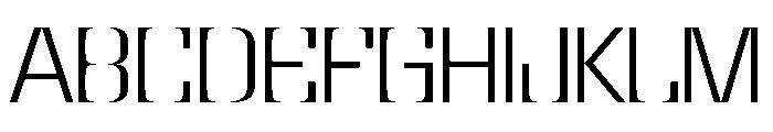 NaNBronzo PREVIEW Light Font UPPERCASE