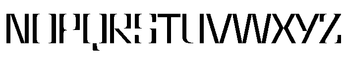 NaNBronzo PREVIEW Regular Font UPPERCASE