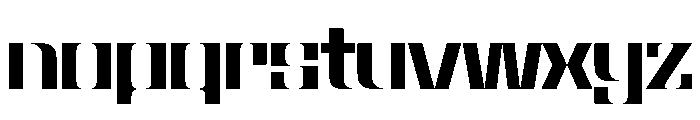 NaNBronzo PREVIEW Semibold Font LOWERCASE