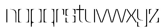 NaNBronzo PREVIEW Thin Font LOWERCASE