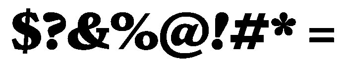 NaNDruid Black Font OTHER CHARS