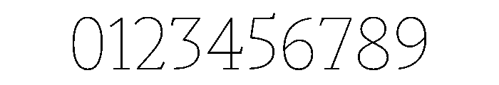 NaNDruid Hairline Font OTHER CHARS